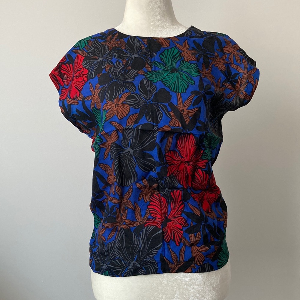 Vintage Cap Sleeve Top